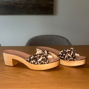 Loeffler Randall Regina Clog Heeled Sandal